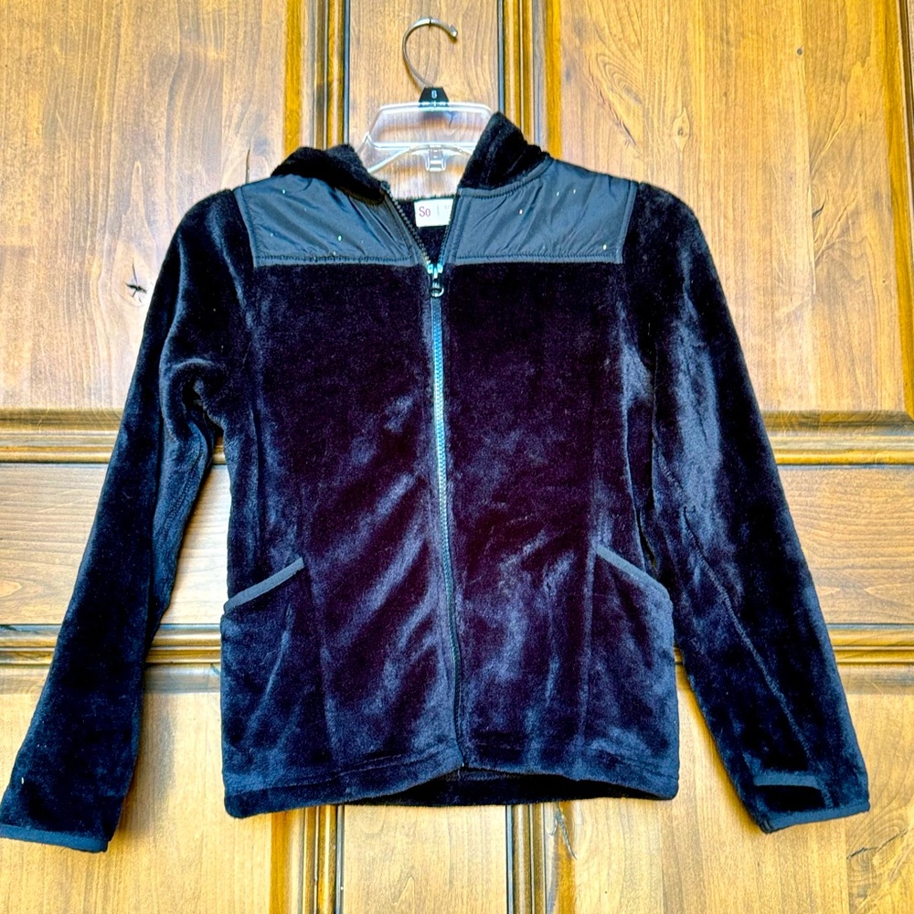 SO Girl Jacket black Size 10/12